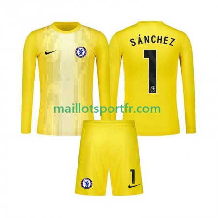 Maillot de Foot Chelsea Robert Sanchez 1 Gardien Enfant Troisieme 2025/26 ML